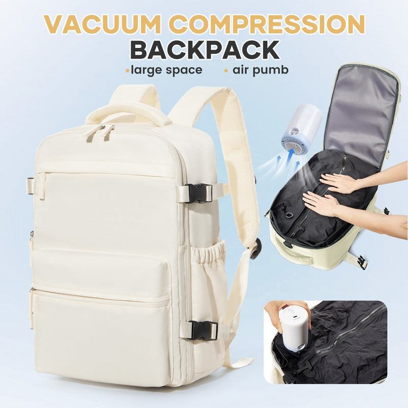 Vacuum Compression Travel Backpack