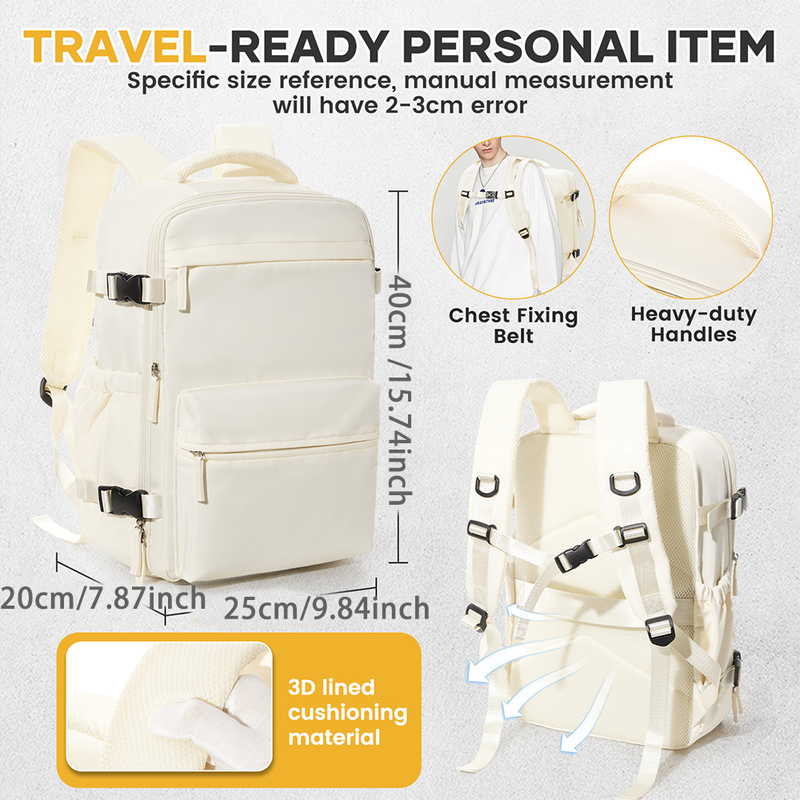 Vacuum Compression Travel Backpack