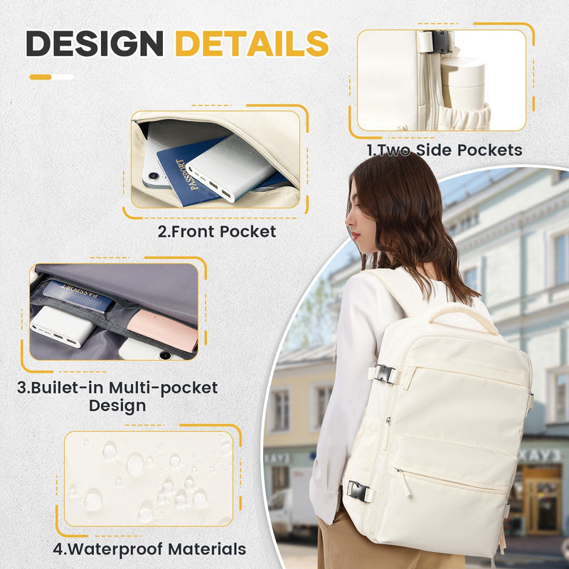 Vacuum Compression Travel Backpack