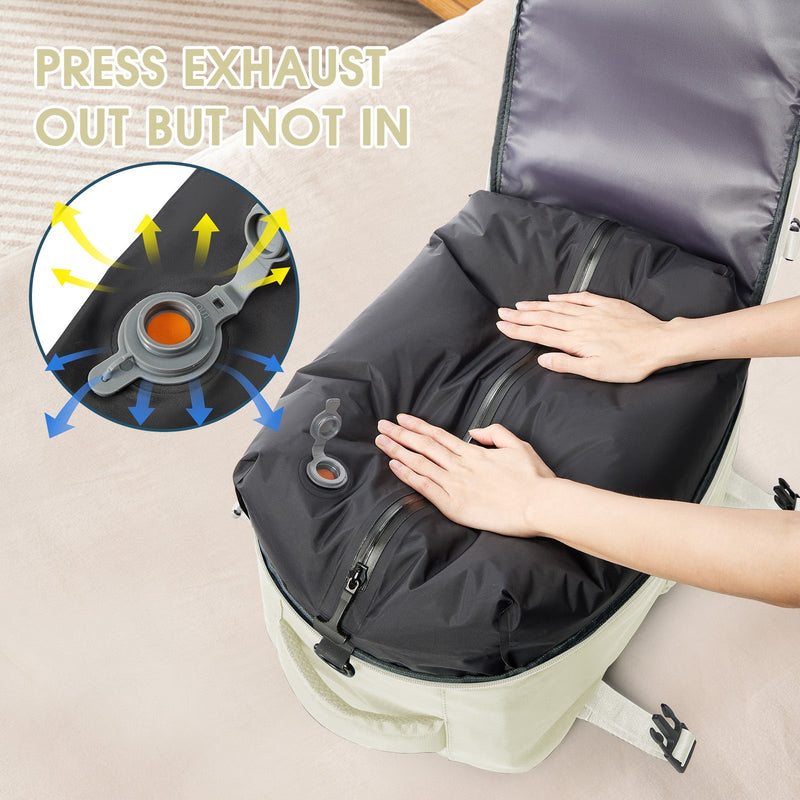 Vacuum Compression Travel Backpack