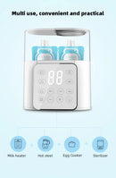 Baby Bottle Warmer Multi function Fast Baby Accessories Food Heater Milk Warmer Steriliser with ACcurate Temperature Control
