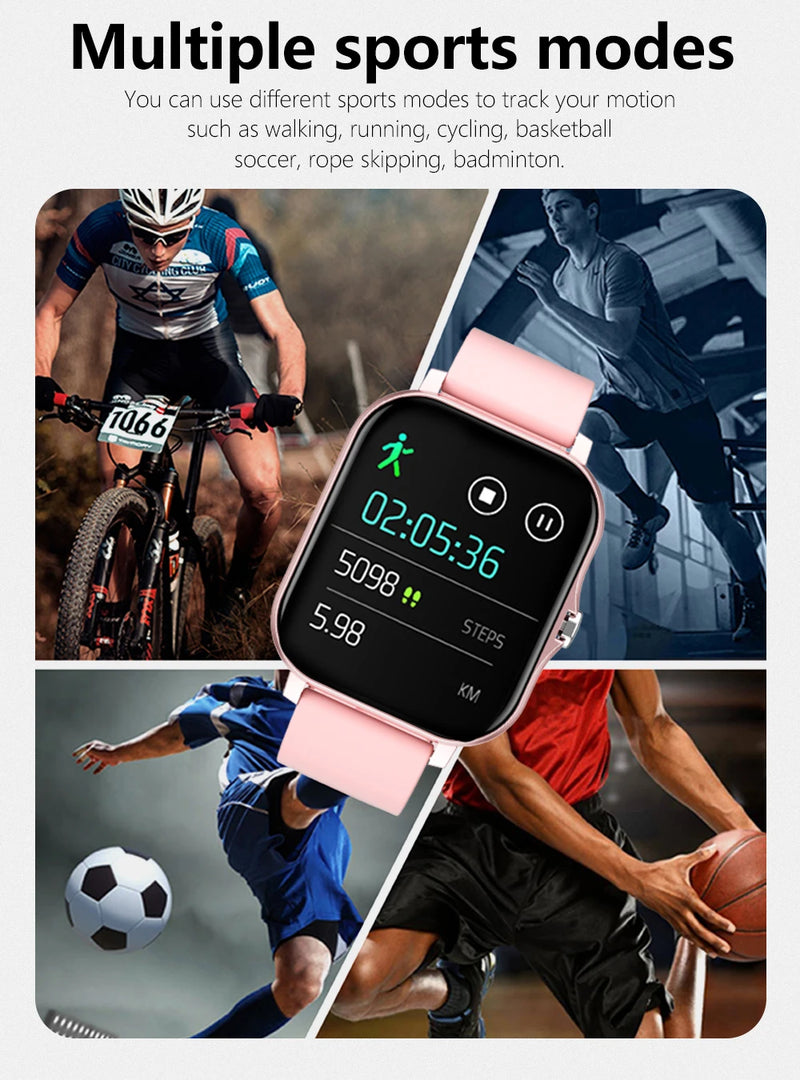 Xiaomi-reloj inteligente deportivo para hombre y mujer, pulsera con Monitor card
