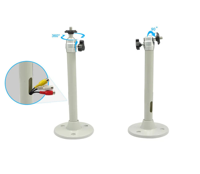 ThundeaL Soporte de proyector de techo de metal para montaje en pared Rosca de 6 mm 21 cm Proyector universal firme Kit de montaje de suspensión de soporte 1/4