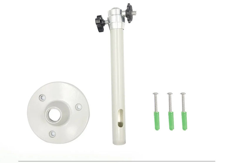 ThundeaL Soporte de proyector de techo de metal para montaje en pared Rosca de 6 mm 21 cm Proyector universal firme Kit de montaje de suspensión de soporte 1/4