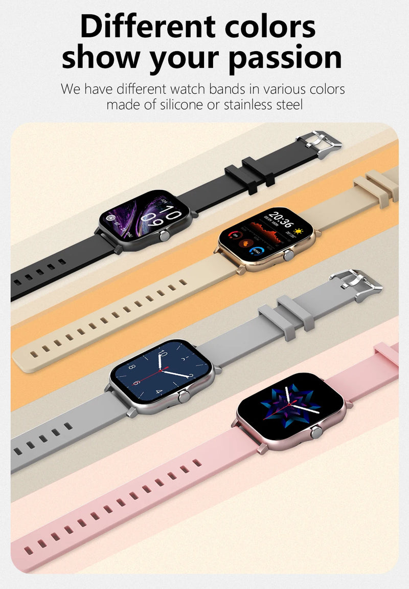 Xiaomi-reloj inteligente deportivo para hombre y mujer, pulsera con Monitor card