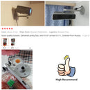 ThundeaL Soporte de proyector de techo de metal para montaje en pared Rosca de 6 mm 21 cm Proyector universal firme Kit de montaje de suspensión de soporte 1/4