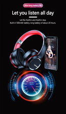 Lenovo HD200 Bluetooth Earphones Over-ear Foldable Computer Wireless Headphones Noise Cancellation HIFI Stereo Gaming Headset