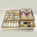 Organizer For Underwear Socks Bra Pants Scarf Tie Storage Box Wardrobe Drawer Organizers Foldable Case For Underwear Organizer