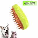 Cat Dog Steamy Brush Steam Brush Electric Sprayer for Massage Pet Grooming tool Shedding 3 in 1 Electric Sprays Massage Combs