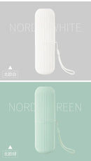 Pasta de dientes portátil, funda protectora para cepillo de dientes, caja de almacenamiento para viaje y Camping, protege la pasta de dientes de la suciedad y los daños