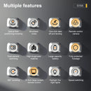 NOVO Drone RC S156 2.4G 5G WIFI Profissional 8K Fotografia Aérea Controle Remoto Aeronave HD Câmera Dupla