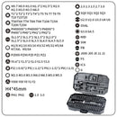 Juego de destornilladores de precisión para ordenador portátil, Kit de reparación profesional 152/25 en 1, T5, T6, Torx