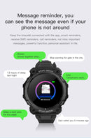 Y56 reloj inteligente con Bluetooth para hombre y mujer, pulsera táctil redonda