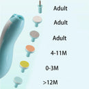 Baby Electric Nail Trimmer Kid Nail Polisher Tool Baby Care Multifunctional Fingernail Cutter Trimmer Infant Manicure Set