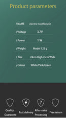 Ilike Sonic Electric Toothbrush for Men and Women Adult Household Non Rechargeable Soft Hair IPX7 Waterproof