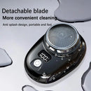 Mini afeitadora eléctrica para hombres, afeitadora de bolsillo inalámbrica con