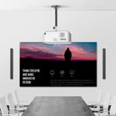 ThundeaL Soporte de proyector de techo de metal para montaje en pared Rosca de 6 mm 21 cm Proyector universal firme Kit de montaje de suspensión de soporte 1/4