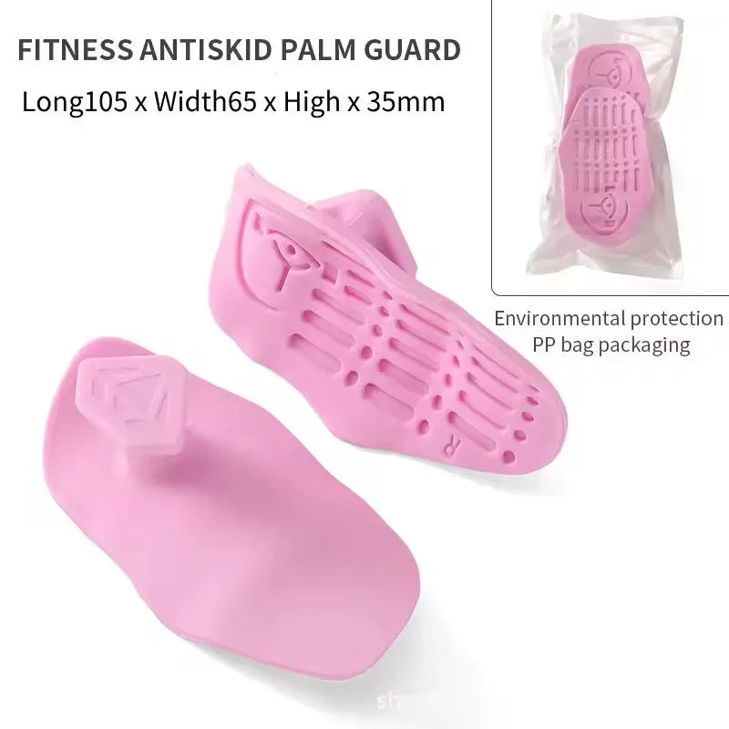 Guantes de gimnasio fortalecedores de agarre empuñaduras de palma de silicona cruciformes agarre de palma protección de manos para gimnasia ejercicio de levantamiento de pesas