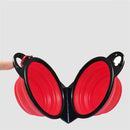 2 em 1 para cães, prato portátil de viagem para água e comida