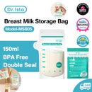 Dr.isla 30Pcs Breast milk storage bag Disposable 150ml capacity frozen milk storage bag BPA Free