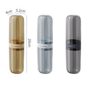 Pasta de dientes portátil, funda protectora para cepillo de dientes, caja de almacenamiento para viaje y Camping, protege la pasta de dientes de la suciedad y los daños