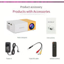 Ultra high definition 4K projector, home TV, bedroom, living room, wall projection, home cinema, mobile phone screen projection