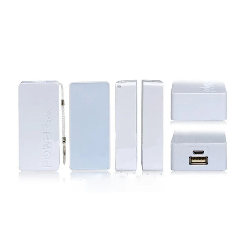 DIY Power Bank Box 5V 1A Portable 18650x2 USB Battery Charger Case Mini Kit Storage For Mobile Phone MP3 Electronic Charging