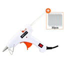 70W Hot Melt Glue Gun With 7MM Transparent Glue Stick Mini Gun Home Electric Heat Temperature Gun Repair Tool Special Stick Set