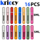 Perfume Bottle Portable Refillable Perfume Bottle with Spray Cosmetic Containers Atomizer for Travel Random Color Wholesale