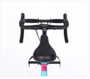 Bicycle Universal Adjustable Baby Seat Child Saddle Front Frame Safety Handlebar Quick Release Outdoor Parent-child with Pedals