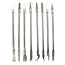 8pcs CPU IC Glue Remover Phone Repair Tool C Chip Repair Thin Blades Piratical Repair Hand Tool For Mobile Phone Computer