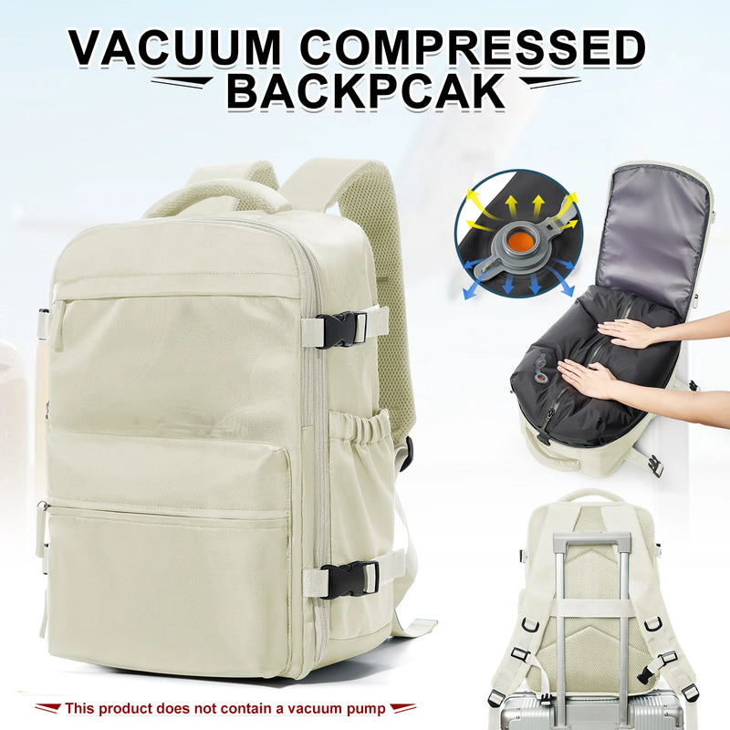 Vacuum Compression Travel Backpack