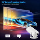 new HY300 Pro plus Projector Android 4K 1280*720P Dual Wifi  Video  Portable Outdoor home hd led proyector cine en casa