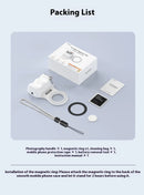 TELESIN-empuñadura magnética para cámara de teléfono, mango remoto con obturador Bluetooth para iPhone 16 15 14 HUAWEI VIVO Vlog Selfie