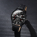 4/2/1pcs Men Sports Watches Set Man Business Quartz Wristwatch Luxury Brown Leather Bracelet Men Casual Clock Watch（no Box）