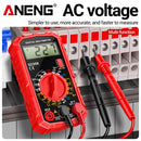 ANENG SZ308 Digital Multimeter   AC/DC Current Meter Voltage Resistance Meter Electrician LCD Backlight Ohm Square Wave Test