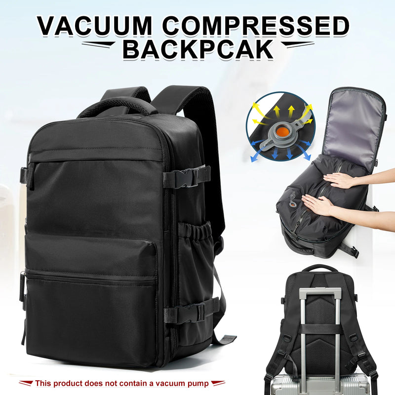 Vacuum Compression Travel Backpack