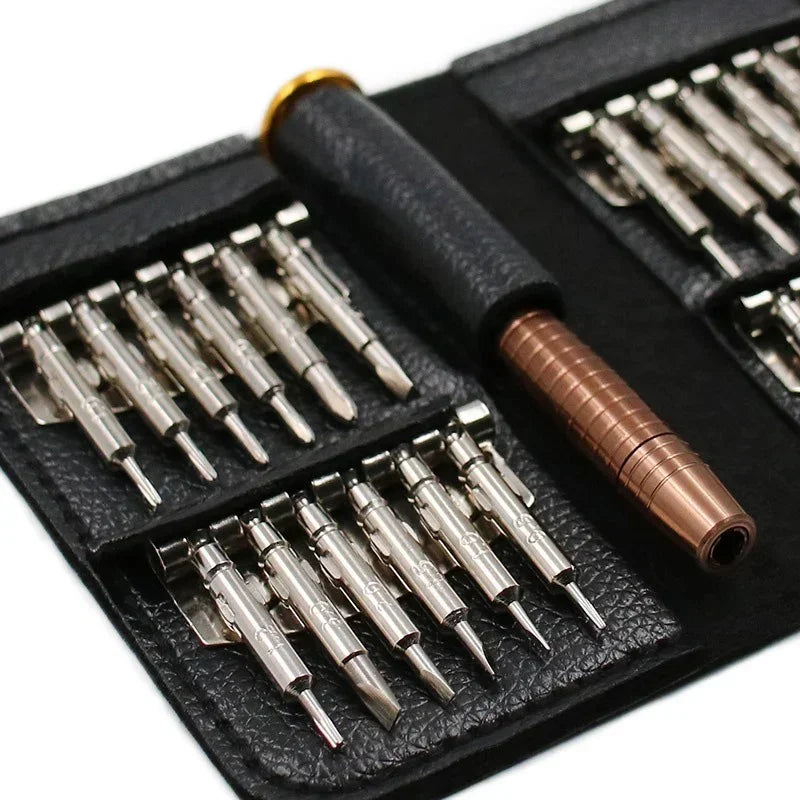 Juego de destornilladores de precisión para ordenador portátil, Kit de reparación profesional 152/25 en 1, T5, T6, Torx
