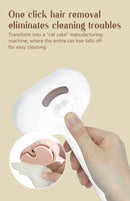 Peine de vapor para perros, cepillo de masaje para mascotas, carga USB, cabeza redonda segura, pulverizador de dientes suaves, peine de depilación Universal para gatos y perros