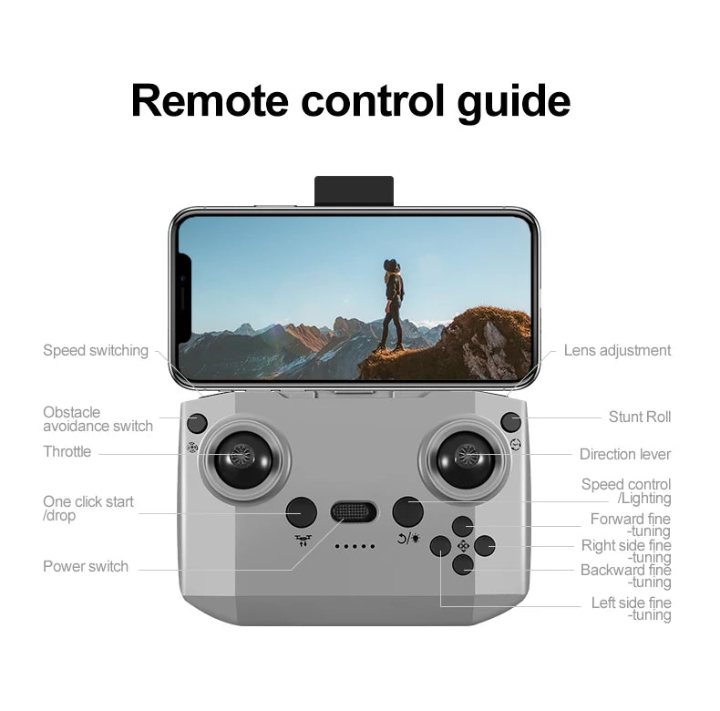 2025 GT3 RC Drone 8K 5G profesional HD fotografía aérea evitación de obstáculos Control remoto avión Cámara Dual Quadcopter juguete