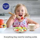 Juego de alimentación de bebé con nombre personalizado, plato de silicona para niños, tazón, taza de paja, vajilla personalizada para niños, suministros para bebés, regalo para recién nacidos