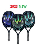 Camewin-raqueta de tenis de playa holográfica 3K, marco de fibra de carbono com