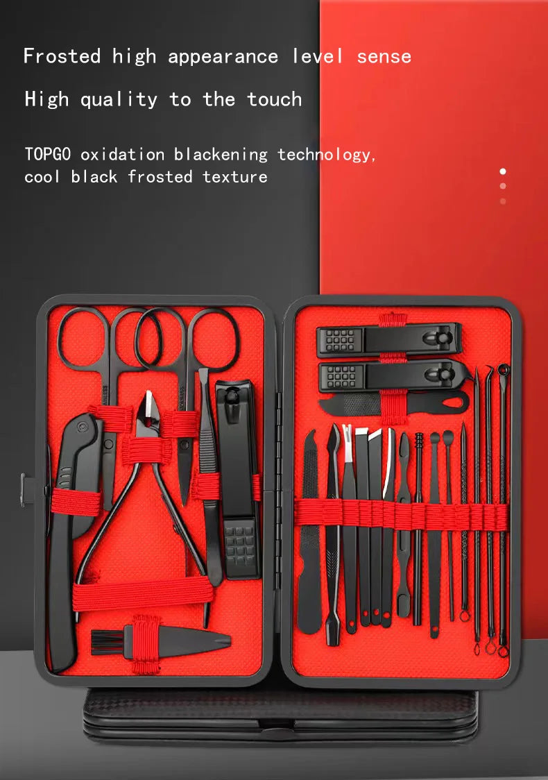 Juego de cortaúñas, herramientas de belleza prácticas, cortaúñas para manicura, cortaúñas, cuchillo para pedicura, cuchillo pelador de orejas, manicura de uñas T