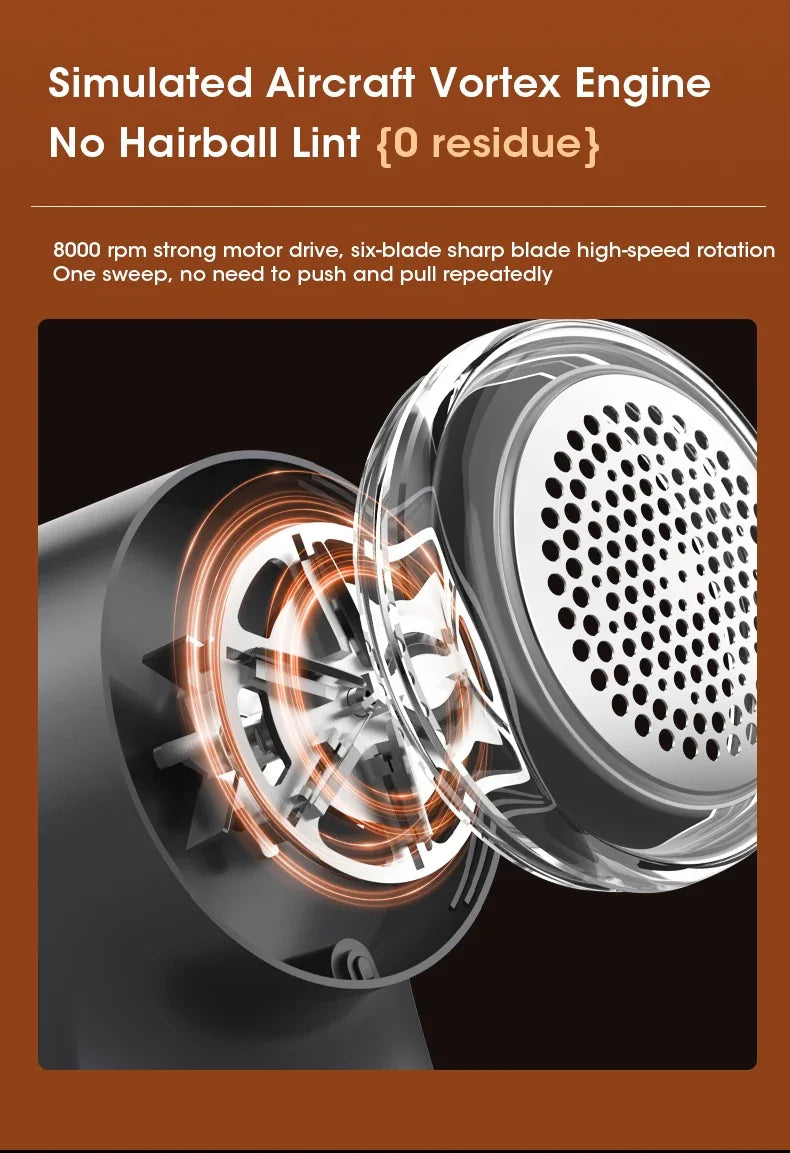 Eliminador de pelusas para ropa, eliminador de pelusas de pellets eléctrico Digital LED, recargable por USB, afeitadora de tela pelusa, suéter, envío directo