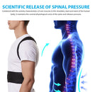 Back Brace Posture Corrector for Women & Men, Adjustable Back Lumbar Support Belt Shoulder Posture Support for Improve Scoliosis