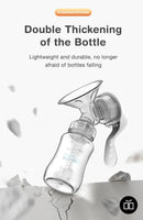 Dr.isla Breast Pump Baby Nipple Manual Suction Milk Pump Feeding Breasts Pumps Milk Bottle Sucking Postpartum Supplies BPA Free