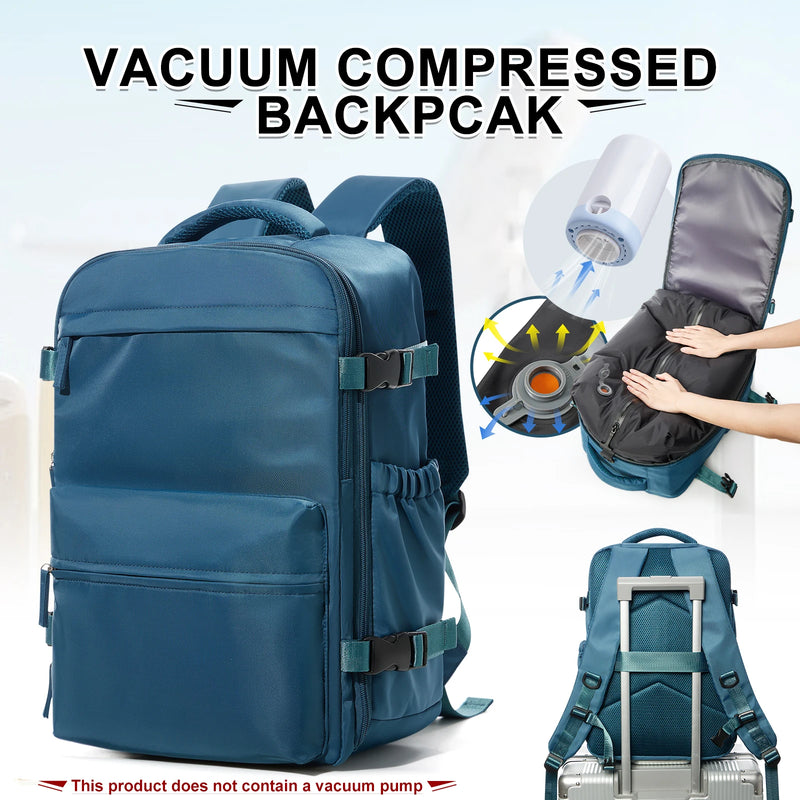 Vacuum Compression Travel Backpack