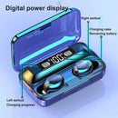 2023 F9 upgrade TWS Bluetooth Earphones Wireless Headphone 9D Stereo Sports Waterproof Earbuds Headsets With Microphone