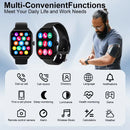 Smartwatch Dial to Answer Calls Calorie Tracking Heart Rate Blood Oxygen Monitoring Bluetooth Smart Watch