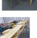 Japanese Solid Wood Nail Tables Professional Manicure Table Beauty Salon table with drawer Vacuum Cleaner Double Manicure Desk Y